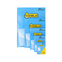 A3, A4, A5, A6, A7 laminating pouches 125 micron | glossy | 123ink 500-pack 303186