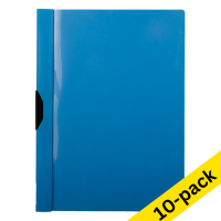 A4 Clip folder (30-page) | 123ink blue | 10-pack