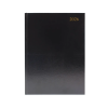 A4 Week to view black desk diary, 2026╽KFA43BK26