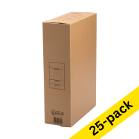 A4 archive box 100 x 250 x 352mm | 123ink | 25-pack 302067