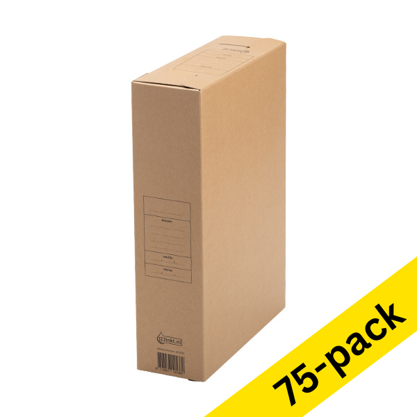 A4 archive box 80 x 230 x 320mm | 123ink | 75-pack 301784 - 1