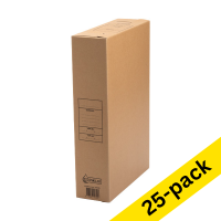 A4 archive box 80 x 250 x 352mm | 123ink | 25-pack 302065