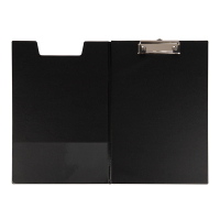 A4 clipboard with cover (black) | 123ink 390549
