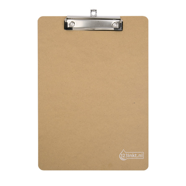 A4 clipboard (wooden) | 123ink 301927 - 1