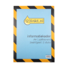A4 display frame (black-yellow, self-adhesive) | 123ink | 2-pack 301249 - 1