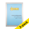 A4 display frame (grey, self-adhesive) | 123ink | 2-pack x3 301276 - 1
