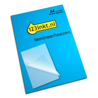 A4 laminating pouch 125 micron | glossy | 123ink 100-pack