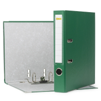 A4 lever arch file | 123ink plastic | green 50mm | 10-pack