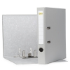 A4 lever arch file | 123ink plastic | grey 50mm