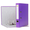 A4 lever arch file | 123ink plastic | purple 50mm