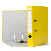 A4 lever arch file | 123ink plastic | yellow 50mm 10155015C 811410C 300176
