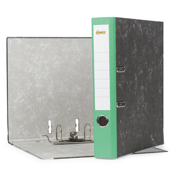 A4 lever arch file (50mm) | cardboard | 123ink green 300664 - 1