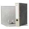 A4 lever arch file (50mm) | cardboard | 123ink grey 300667 - 1