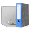 A4 lever arch file (80mm) | cardboard | 123ink blue 300169 - 1