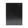 A5 Week to view black desk diary, 2024╽KFA53BK24 KFA53BK24 299194