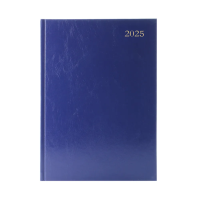 A5 Week to view blue desk diary, 2025╽KFA53BU25 KFA53BU25 299195