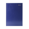 A5 Week to view blue desk diary, 2026╽KFA53BU26