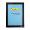 A5 display frame (black, magnetic) | 123ink 301635 - 1