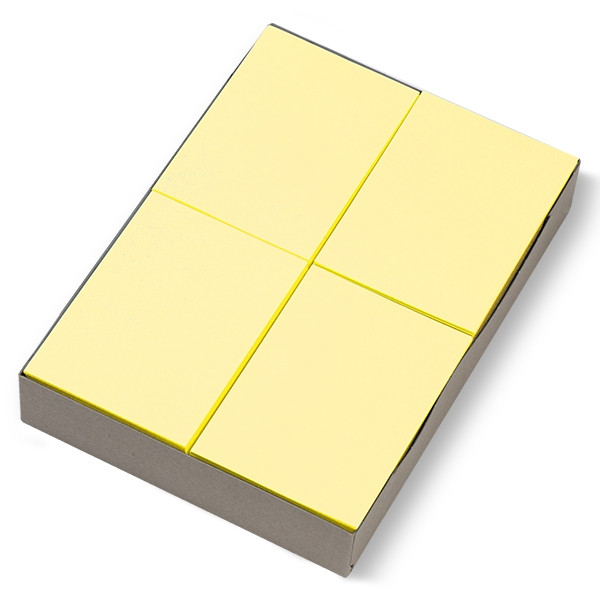 A6 80g paper | yellow | 123ink | 2,000 sheets x3 300617 - 1