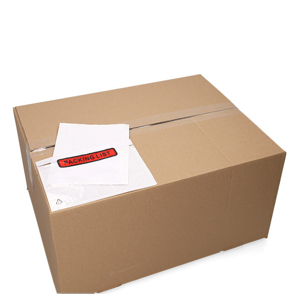 A6 "PACKING LIST" packing list envelope 165 x 122mm | transparent self-adhesive | 123ink | 1,000-pack 300785 - 2