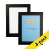 A6 display frame (black, self-adhesive) | 123ink | 2-pack x3 301729 - 1