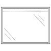 A6 unprinted packing list envelope 165 x 122mm | transparent self-adhesive | 123ink | 100-pack 300775 - 3