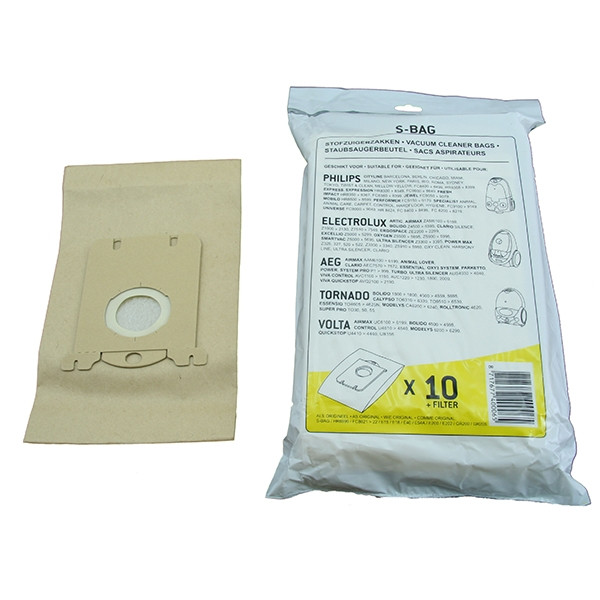 AEG-Electrolux | paper vacuum cleaner bags | 123ink version | 10 bags + 1 filter SAE00001 - 1