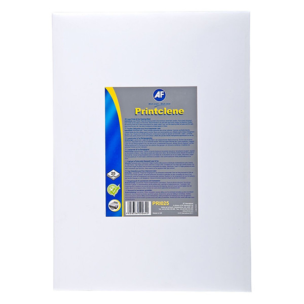 AF PRI025 cleaning page for the printer (25-pack) APRI025 PRI025 152070 - 1