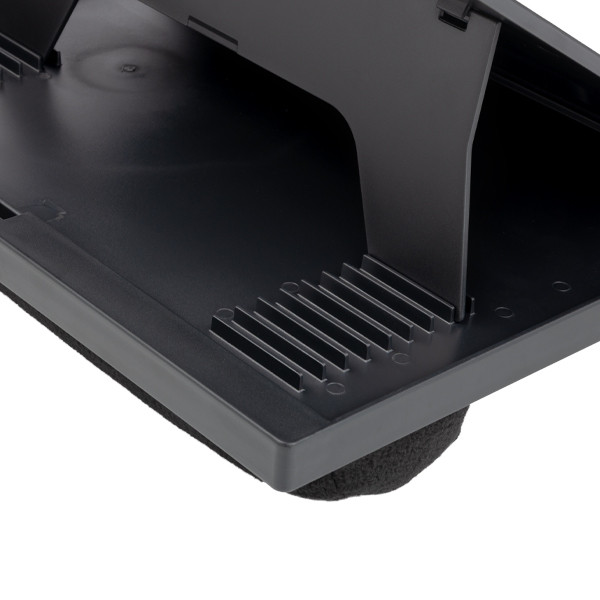 Adjustable laptop stand with cushion and mouse pad | black | 123ink 302727 - 4
