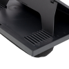 Adjustable laptop stand with cushion and mouse pad | black | 123ink 302727 - 4