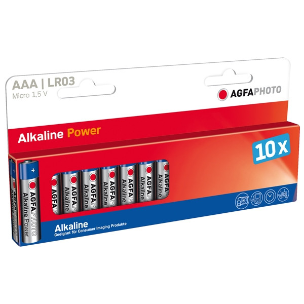AgfaPhoto AAA LR03 batteries (10-pack) 110-803968 290002 - 1