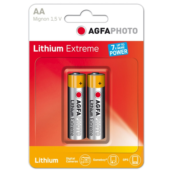 AgfaPhoto Extreme lithium AA battery (2-pack) 120-804149 290020 - 1