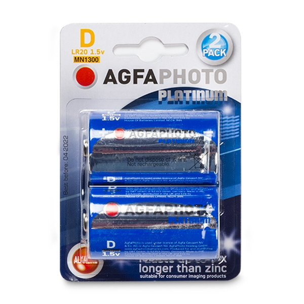 AgfaPhoto Mono D LR20 batteries (24-pack)  290045 - 1