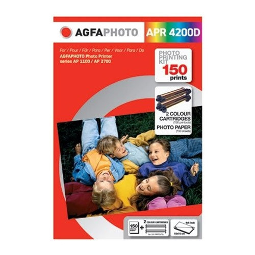 Agfaphoto APR4200D cart. 2-pack/150 sheets (original) APR4200D 031898 - 1