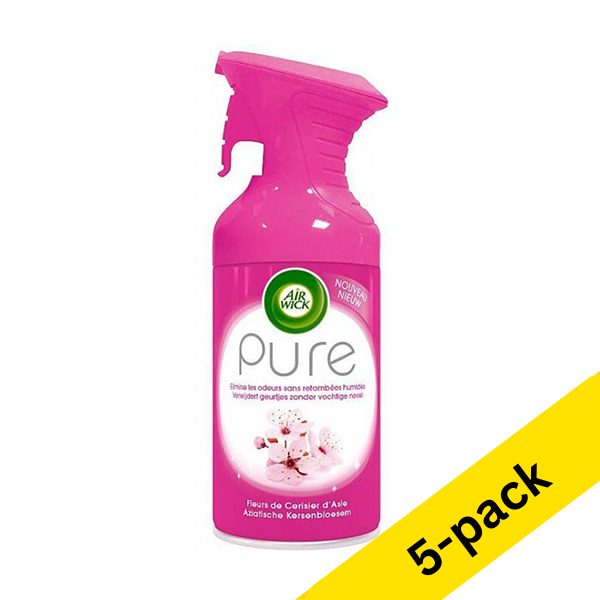 Air freshener 250ml | Air Wick Pure Cherry Blossom | 5-pack SAI01035 - 1