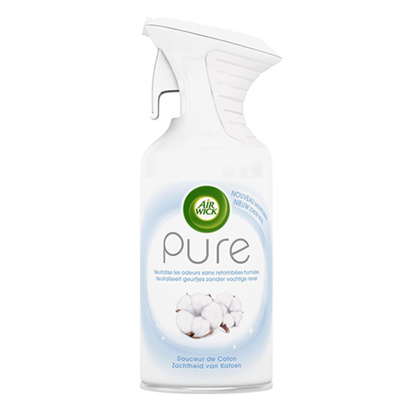 Air freshener 250ml | Air Wick Pure Cotton SAI01028 - 1
