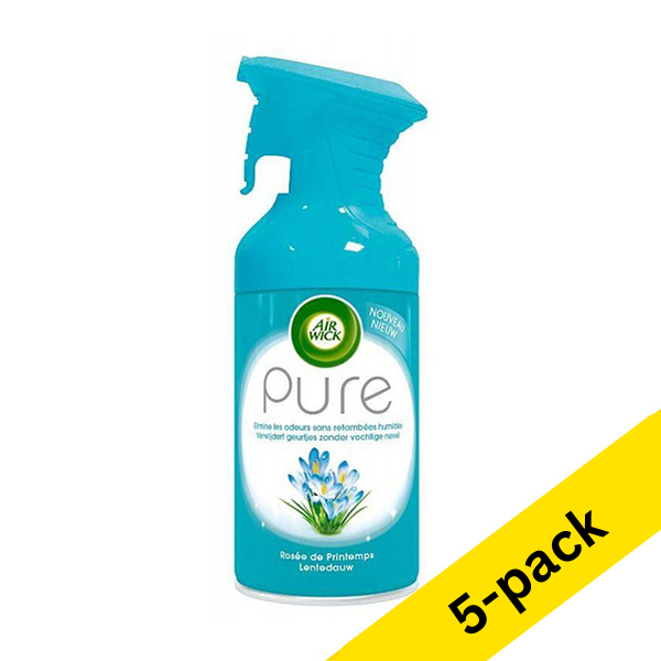 Air freshener 250ml | Air Wick Pure Spring Dew | 5-pack SAI01034 - 1
