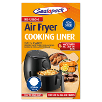 Airfryer re-usable liner 24cm | round | Sealapack SSE00032