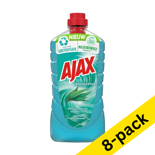 Ajax Eucalyptus all-purpose cleaner, 1000ml (8-pack) SAJ00027 - 1