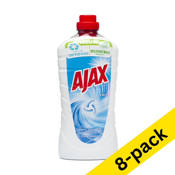 Ajax Fresh all-purpose cleaner, 1000ml (8-pack)  SAJ00028 - 1