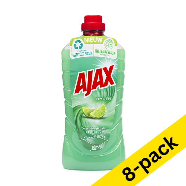 Ajax Lime all-purpose cleaner, 1000ml (8-pack) SAJ00032 - 1