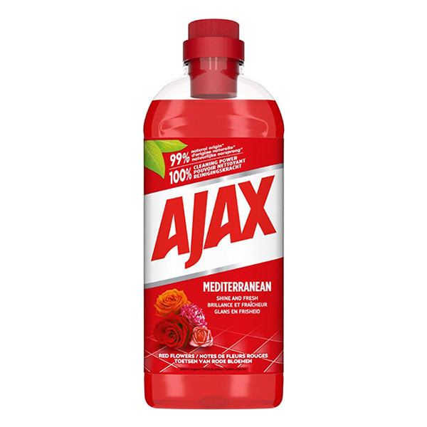 Ajax Mediterranean Red flowers all-purpose cleaner, 1 litre  SAJ00056 - 1