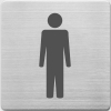 Alco icon WC Mens, 90mm x 90mm