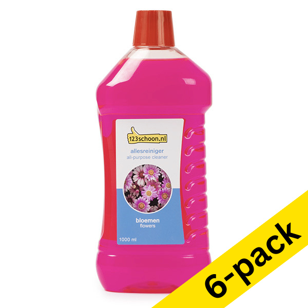 All-purpose cleaner 1L | 123ink Flowers | 6-pack SDR06050 - 1