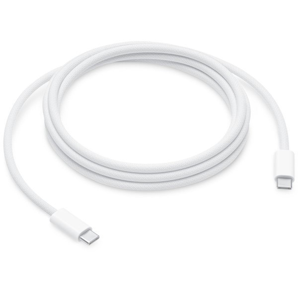 Apple USB-C to USB-C white braided charging cable, 2m K010214345 - 1