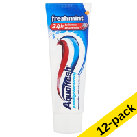 Aquafresh Freshmint toothpaste, 75ml (12-pack) SAQ01006