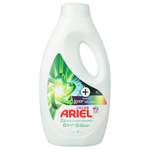 Ariel Color liquid detergent + touch of Lenor Unstoppables, 765ml (17 washes)  SAR05332 - 1