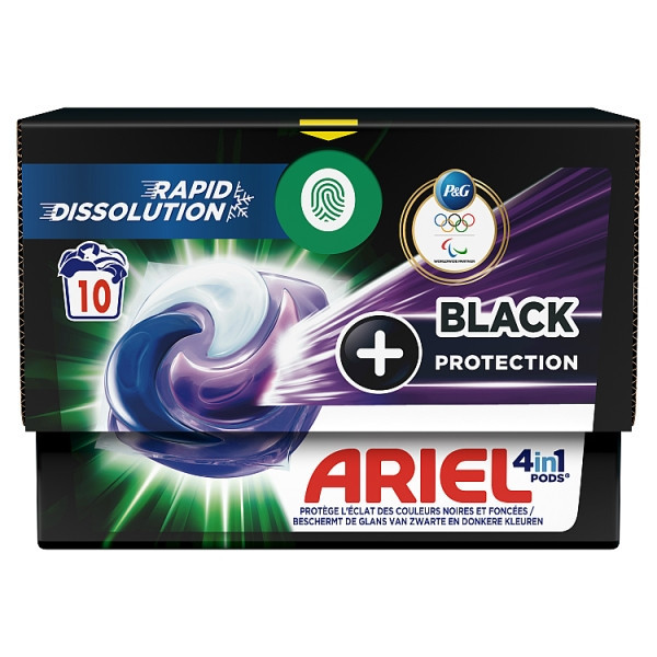 Detergent pods (10 pods) | Ariel 4-in-1 + Revita Black SAR05409 - 1