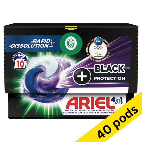 Detergent pods (40 pods) | Ariel 4-in-1 + Revita Black SAR05410 - 1
