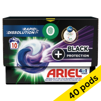 Detergent pods (40 pods) | Ariel 4-in-1 + Revita Black SAR05410